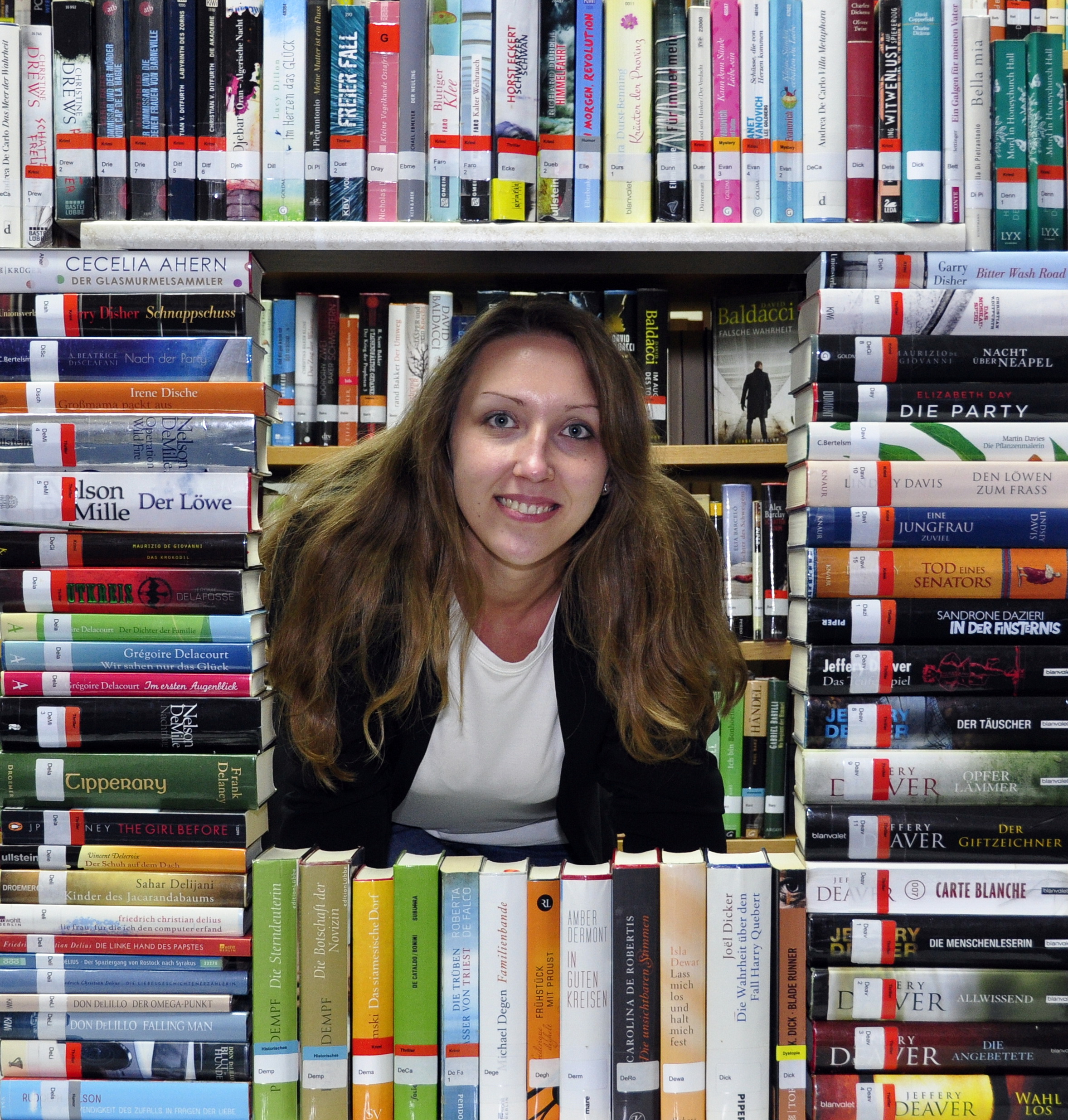 Diana Wagner, Leiterin der Stadtbücherei, Bachelor of Arts Medien- und Informationsmanagement (FH)